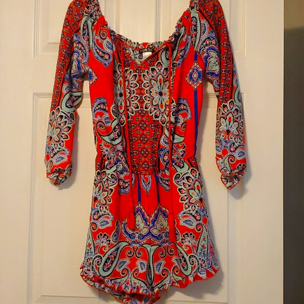 Venus Long Sleeve Romper